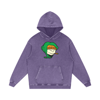 Acid Wash Oversize Hoodie - 420 GSM