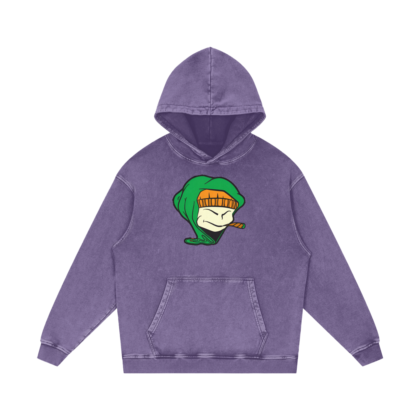 Acid Wash Oversize Hoodie - 420 GSM