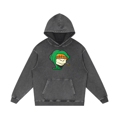 Acid Wash Oversize Hoodie - 420 GSM